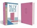 NIV, Value Thinline Bible, Large Print, Imitation Leather, Pink