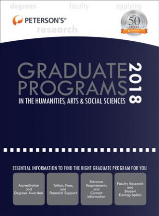 Graduate Programs in the Humanities, Arts & Social Sciences 2018