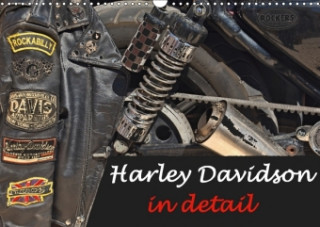 Harley Davidson in detail (Wall Calendar 2018 DIN A3 Landscape)