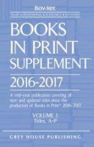 Books In Print Supplement 2016-17