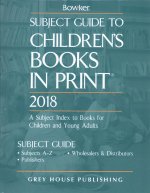 Subject Guide to Children's Books in Print, 2018