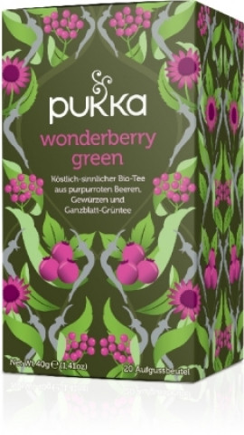 Pukka Wonderberry Green, Tee-Aufgussbeutel
