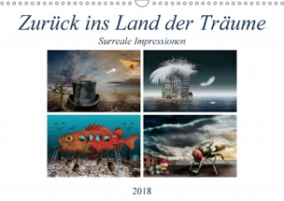 Zurück ins Land der Träume - Surreale Impressionen (Wandkalender 2018 DIN A3 quer)