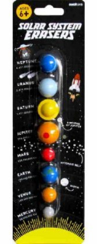 Radiergummis - Solar Sytem Erasers