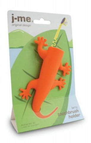 Zahnbürstenhalter - Larry the Lizard - orange