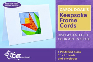 Carol Doaks Keepsake Frame Cards: White