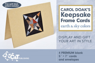 Carol Doak's Keepsake Frame Cards: Earth & Sky Colors