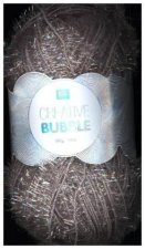 Spülschwammgarn Creative Bubble Silber