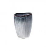 Broste copenhagen Becher Nordic Sea, Keramik Graublau