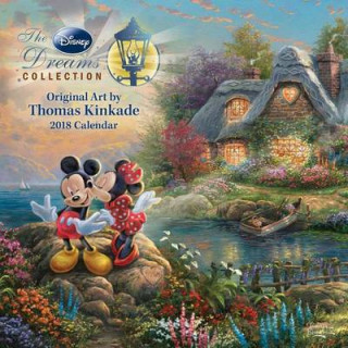 Thomas Kinkade: the Disney Dreams Collection 2018 Wall Calen