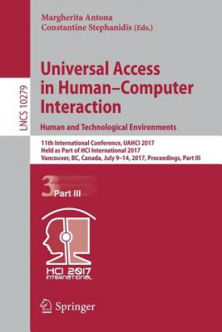 Universal Access in Human?Computer Interaction. Human and Technological Environments