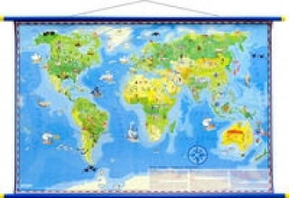 Swiat Mlodego Odkrywcy MIDI mapa scienna dla dzieci