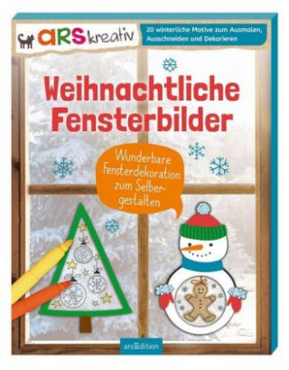 Weihnachtliche Fensterbilder