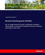 Neueste Sammlung jener Schriften