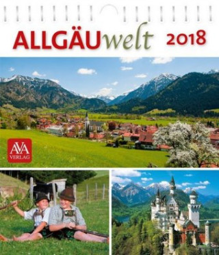 Allgäu, Postkartenkalender 2018