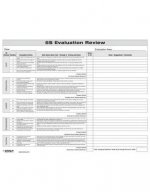 5S: Evaluation Review Form