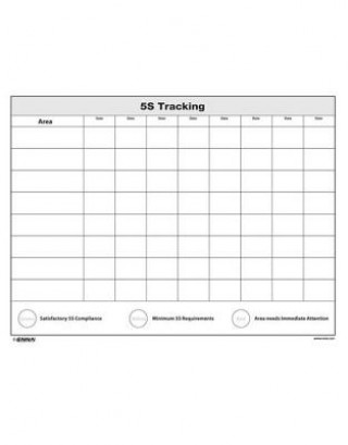 5S Tracking Sheet