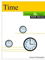 Time: Analogue And Digital