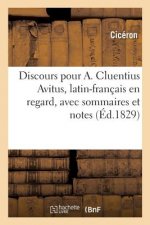 Discours Pour A. Cluentius Avitus, Latin-Francais En Regard, Avec Sommaires Et Notes En Francais