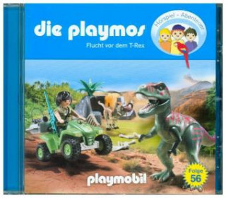 Die Playmos - Flucht vor dem T-Rex, 1 Audio-CD