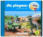 Die Playmos - Flucht vor dem T-Rex, 1 Audio-CD
