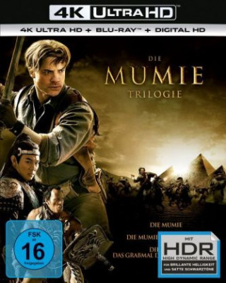 Die Mumie Trilogie 4K, 6 UHD-Blu-ray