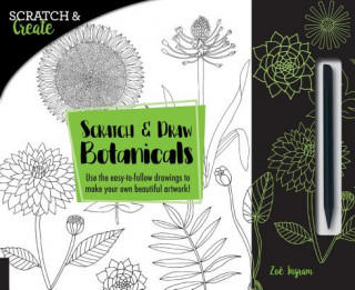 Scratch & Create: Scratch and Draw Botanicals
