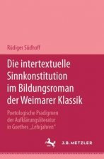 Die intertextuelle Sinnkonstitution im Bildungsroman der Weimarer Klassik