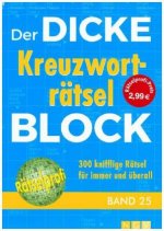 Der dicke Kreuzworträtsel-Block Band 25