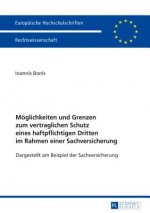 Moeglichkeiten Und Grenzen Zum Vertraglichen Schutz Eines Haftpflichtigen Dritten Im Rahmen Einer Sachversicherung