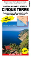 Cinque Terre. Carta + Guida dei sentieri. 185 sentieri, scala 1:25.000