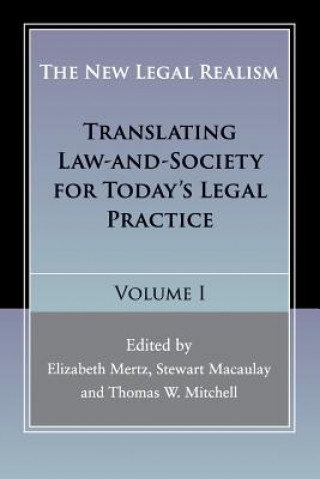 New Legal Realism: Volume 1