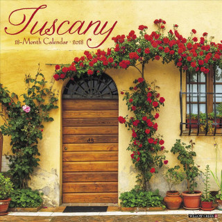 Tuscany 2018 Wall Calendar