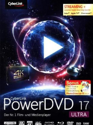 CyberLink PowerDVD 17 Ultra. Für Windows 7/8/8.1/10