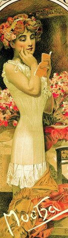 Záložka Alfons Mucha Corsets