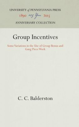 Group Incentives
