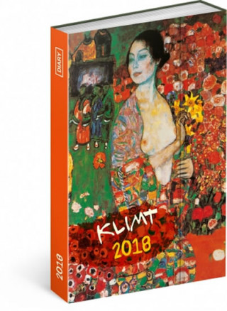 Týdenní magnetický diář Gustav Klimt - diář 2018