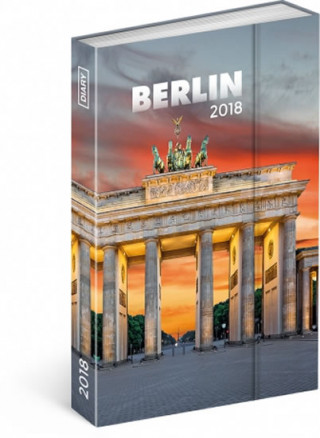 Týdenní magnetický diář Berlín - diář 2018