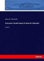 Forty years' familiar letters of James W. Alexander