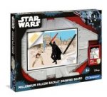 Star Wars - Beleuchtete Zeichentafel Millenium Falcon