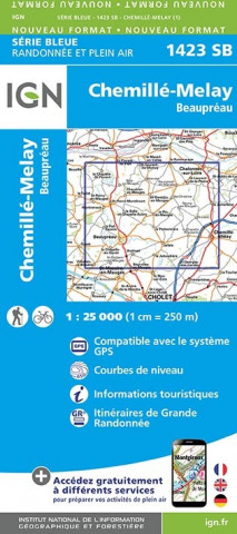 Chemillé-Melay Beaupréa 1:25 000