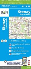 Stenay Sivry-sur-Meuse 1:25 000