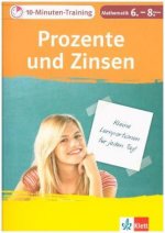 10-Minuten-Training Prozente und Zinsen. Mathematik 6.-8. Klasse