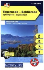 KuF Deutschland Outdoorkarte 05. Tegernsee - Schliersee 1 : 35 000