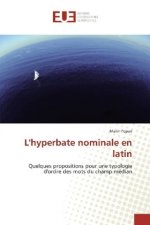 L'hyperbate nominale en latin