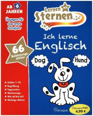 Lernen mit Sternen. Ich lerne Englisch