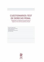 Cuestionarios-test de Derecho Penal