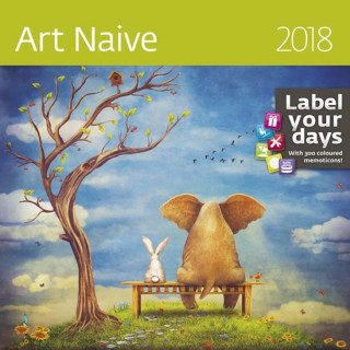 Kalendář nástěnný 2018 - Art Naive