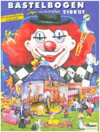 Zirkus Bastelbogen