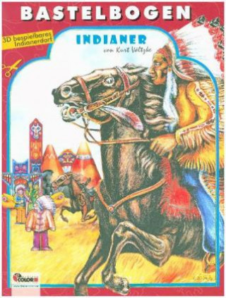 Indianer Bastelbogen